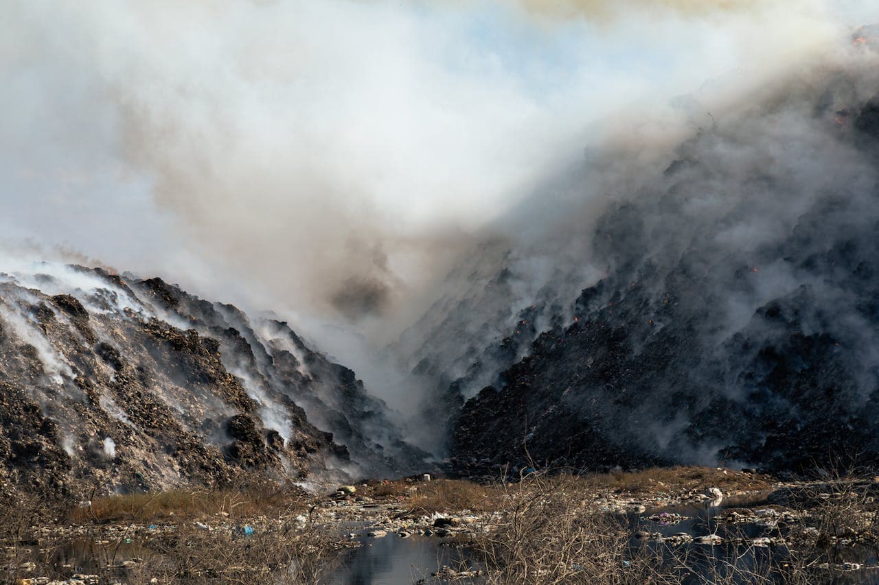 Preparation of the fire protection report for waste storage sites